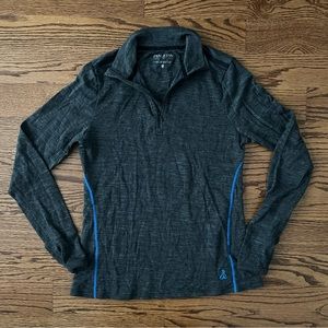 Pendelton merino blend half zip